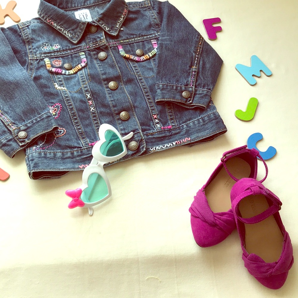 Stitched GAP denim jacket